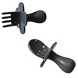 ベビースプーン フォーク セット グレー グラビーズ [並行輸入品]