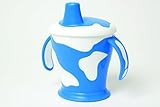 Haberman Anywayup Cow Cup 250ml - Blue - by Haberman