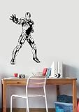 Iron Man壁ステッカービニールデカールマーベル・コミックスーパーヒーローアートデコレーションホームKidsボーイズ部屋寝室装飾irm3