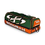 Boombah Brute ローリングバットバッグ 野球用 ソフトボール用 35インチ×15インチ×12–1/2インチ 49種類のカラーオプション 4本のバットと用具を収納可能 キャスター付き BBR