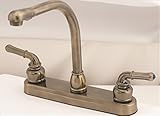AMER BRASS AB800RSAB 8 In. Antique Brass Kitchen FaucetAMER BRASS AB800RSAB 8インチ アンティークブラスキッチン蛇口 [並行