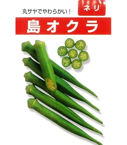 Amazon | フタバ種苗 沖縄 島オクラ 種・小袋詰(20ml) | 野菜