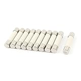 uxcell　セラミックヒューズ　シリンダー状　10個入 AC 250V 16A 6x30mm