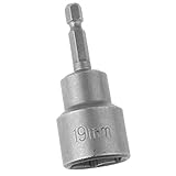 Dolity 3/4インチ　インパクトドライバ　六角ソケット　マグネットナットドライバ　19 mm