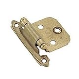 New Amerock Case (25) Pairs Bp3429bb Burnished Brass Cabinet Self Closing Hinges [並行輸入品]