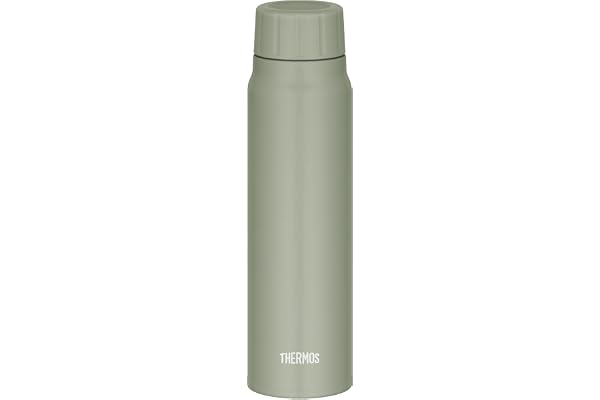 サーモス 水筒 保冷炭酸飲料ボトル 500ml カーキ 保冷専用 FJK-500 KKI