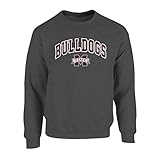 NCAA メンズ クリューネック スウェットシャツ ダーク ヘザー アーチ X-Large