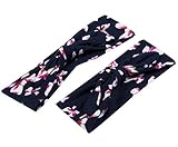 ママと赤ちゃんのカチューシャターバンちょう結びのウサギの耳クロスヘアバンド (D)