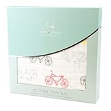 エイデンアンドアネイ クラッシック ストローラー ブランケット 厚手おくるみ ギフト　出産祝い Aden+Anais (08/leader of the pack) [並行輸入品]