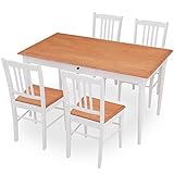 LOWYA （ロウヤ） ダイニングセット ダイニング 5点セット 4人掛け テーブル幅 140cm フレンチ カントリーフレンチ 新生活 おしゃれ ホワイト