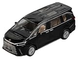 DIECASTTEAM 1/64 Lexus LM (AW10) -RHD - ブラック 完成品 LL-027-135