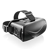 エレコム VRゴーグル VRヘッドセット コントローラー一体型 (Bluetooth対応) 【4.0～6.5インチスマホ対応】 ブラック VRG-BT02BK