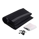 LORIA・JP網戸 玄関 ドア用 マグネット開閉式 簡易あみ戸カーテン サイズ調整可能 張り替え 出入り楽々 自動で閉まる蚊帳 虫よけ 防虫バッチリ 夏の害虫対策 ベランダ/キッチン/トイレットに適