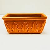 【2個入り】 イタリア製テラコッタ鉢 植木鉢 【幅32cm】 ベーシックデザイン 〔園芸 ガーデニング用品〕
