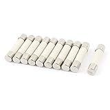 uxcell　セラミックヒューズ　シリンダー状　10個入 AC 250V 15A 6x30mm