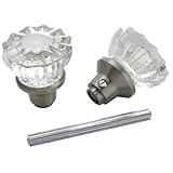 Belwith製品1140-sn 2パックドアノブGlasswithスピンドル