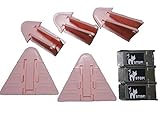 ２重ロック 窓ロック ＆ 網戸ロック 8個セット ベビーガード 猫 脱走防止 PB