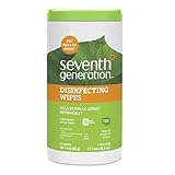 Seventh Generation Disinfecting Multi-Surface Wipes 70 Count [並行輸入品]