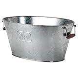 IKEA  GRASLOK 鉢カバー　亜鉛メッキ　21cm　30277841