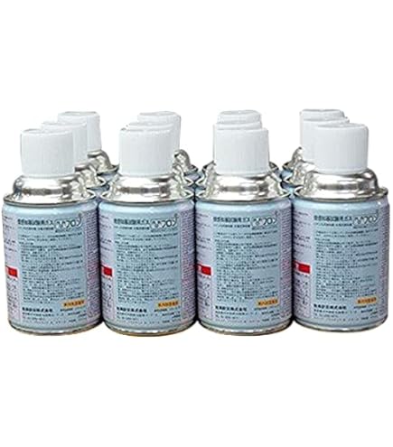 Amazon｜能美防災 ガスボンベ ノンフロン 12本入 1ケース FTGJ001-Z 