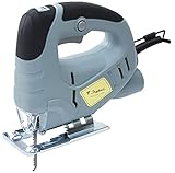 [山善] ジグソー 6段変速機能付 ( 鉄鋼用ブレード / 木工用ブレード 付属 ) TRYBUILシリーズ ビンテージブルー TAJ-40