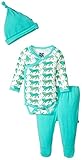 Kickee Pants SLEEPWEAR ベビー・ボーイズ カラー: ホワイト