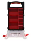 Homak HA01109225 Plastic Organizer with 9 Removable Bins [並行輸入品]