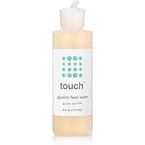 touch keratosis pilaris exfoliating body wash cleanser