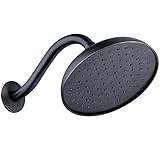 Pegasus 58008-1227H2 Water Generated Engine 1-Spray Showerhead with Shower Arm and Flange in Mediter
