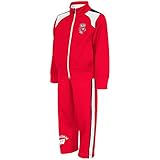 Toddlers NCAA Wisconsin Badgersトラックスウェットシャツとパンツコンボセット(チームカラー)