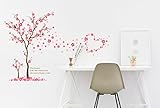KoalaBear ウォール ステッカー 壁 シール 植物 ウォールデコ 梅の花と鳥 子供部屋/保育園/ベッドルーム飾り