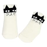 Plus Nao(プラスナオ) 子供用 赤ちゃん用 靴下 ソックス ショートソックス アニマルデザイン コットン 女の子 男の子 下着 くつ下 ベビー S N