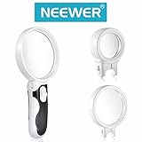 Neewer®イルミネーションLEDハンドヘルド拡大鏡 3取り外し可能なレンズ拡大鏡セット付き(2.5X 5X and 16X)　シニア読書、趣味、工芸品、コンピュータの修復とジュエリールーペに対応