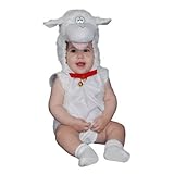 Dress up America Plush Lamb Costume Set for Baby (6 Months) by Dress up America [並行輸入品]