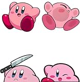 カーステッカー - 4枚のかわいいアニメビニールステッカー、覗く車のデカール、面白いステッカー - 車、トラック、オートバイ、壁、窓、ノートパソコン用の防水バンパーステッカー。