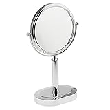 Kesoto 6インチ　化粧鏡　360度　回転可能　標準ミラー/3倍拡大鏡　両面