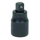 WILLIAMS 1/4" DR ADAPTOR 1/4" M × 3/8" F BLACK (MB-131BA) 1/4"ドライブ 1/4M × 3/8F アダプター インダストリアルフィニッシュ 
