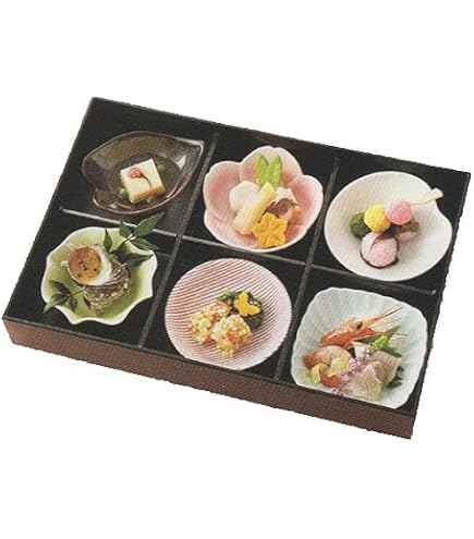 Amazon.co.jp: 松花堂 弁当 三つ仕切り 月セット(食材は含まれません