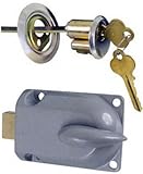 Stanley n280 – 784メタルロック円柱&内部ボルトガレージドアデッドボルト、クロム