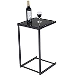 BestBuy サイドテーブル グラス天板 ソファサイド ベッドサイド テーブル デスク コーヒーテーブル カフェテーブル ナイトテーブル ミニテーブル ミニデスク ノートパソコンテーブル ノートパソコンデスク