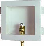 Viega 43722 PureFlow Zero Lead Brass PEX Crimp Icemaker Box with 3/8-Inch Valve Crimp by Viega