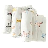 INSST ガーゼ おくるみ 新生児 3枚セット ベビー ブランケット 赤ちゃん 出産祝い 120×120cm