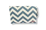 Foxy Vida Diaper Clutch Set - Denim Chevron by Foxy Vida