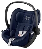 サイベックス CYBEX クラウドQ トラベルシステム 【ISOFIX対応】 チャイルドシート(新生児~18ヶ月頃向けリクライニング機能付ベビーシート ) ミッドナイトブルー