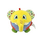 ソフトStuffed Animals BabyハンドヘルドRattleおもちゃCute Plush Monkey Elephant Parrotフクロウ人形教育ギフト