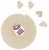 HuanX35 6.5Ft Edge Protectors + 4 Corner Cushion Baby Safety Edge Corner Cushion Anti-Collision Angl