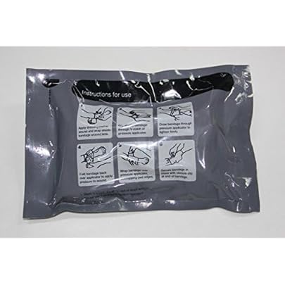 ミリタリー用 イスラエルバンデージ 12個セット ＋ 止血帯3個 ミリタリー用 イスラエルバンデージ 12個セット ＋ 止血帯3個