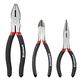 Stalwart 75-HT3006 Utility Plier Set with Storage Pouch, 3 Piece [並行輸入品]