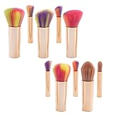 Kesoto ファッション　ミニサイズ　パウダー　メークアップブラシセット　10点セット　化粧ツール　全3種類 - ＃1