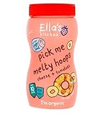 Ella's Kitchen Pick Me Melty Hoops Cheese + Tomatoes from 10 Months 24g (Pack of 2) - エラのキッチンは私の10ヶ月